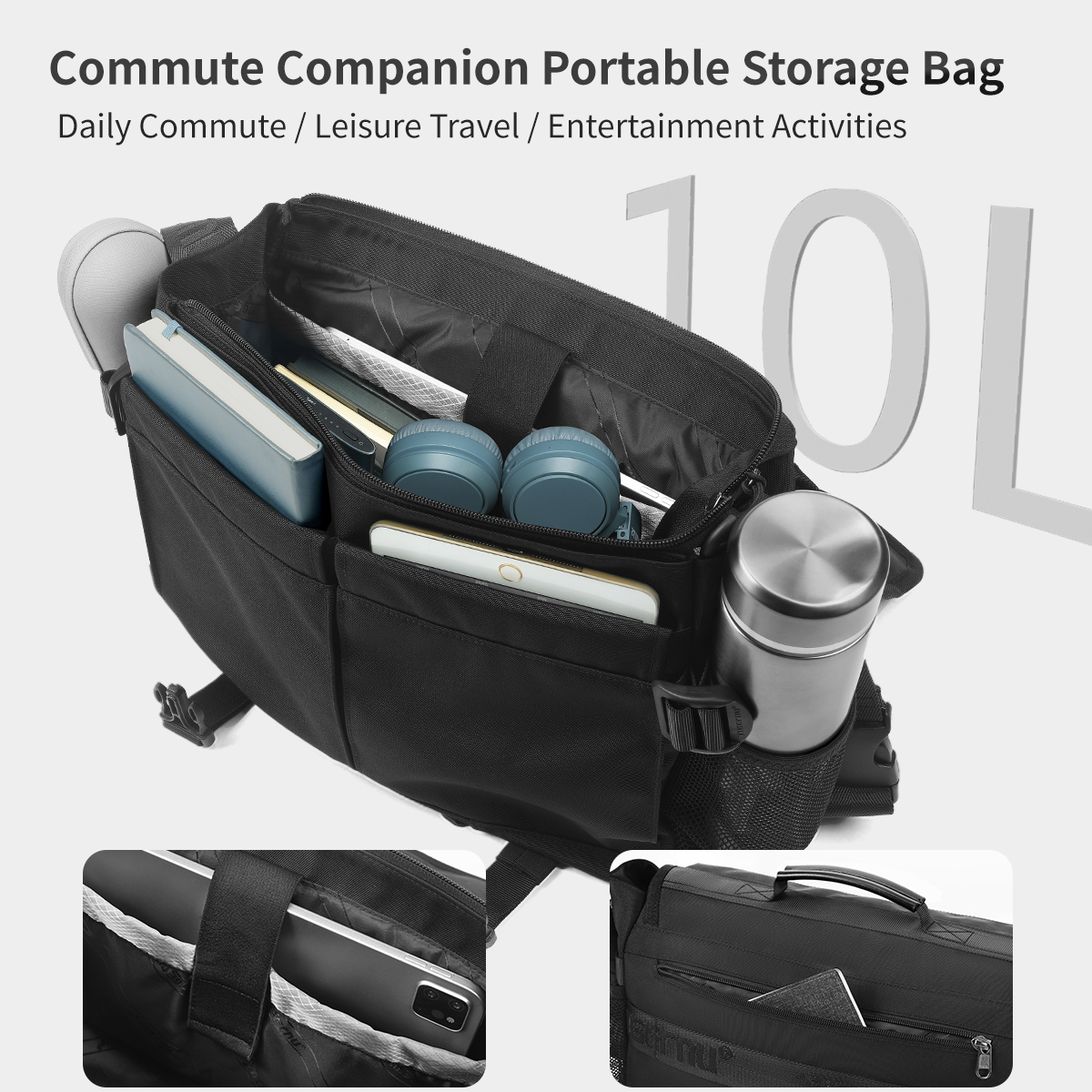 Tigernu Men's Shoulder Bags Wa - Camera Bag Waterproof ulasan dan harga