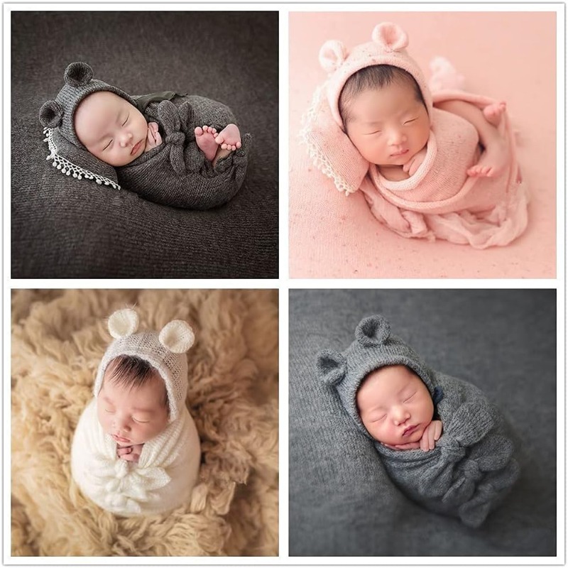 Newborn Photography Set Hat +  - Photography Outfits ulasan dan harga