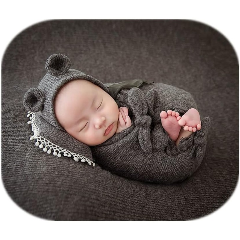 Newborn Photography Set Hat +  - Photography Outfits ulasan dan harga