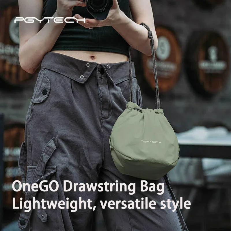 PGYTECH OneGo Drawstring Bag M - Lens Case Pouch ulasan dan harga