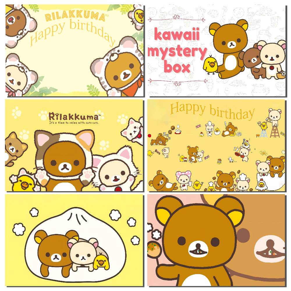 1pc Cute Rilakkuma Cartoon Sty - Photography Sport ulasan dan harga