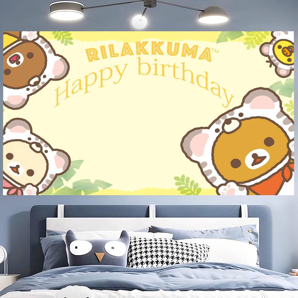 1pc Cute Rilakkuma Cartoon Sty - Photography Sport ulasan dan harga