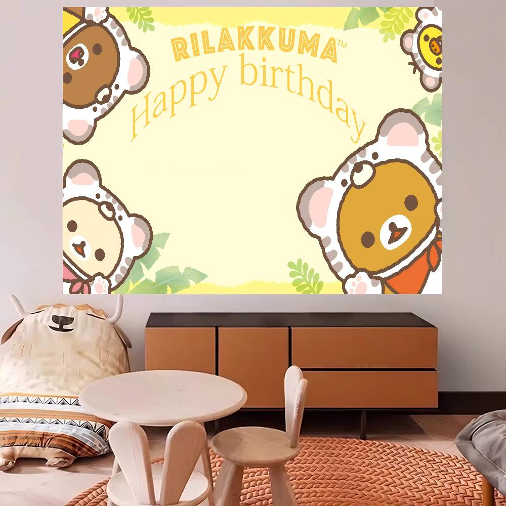 1pc Cute Rilakkuma Cartoon Sty - Photography Sport ulasan dan harga