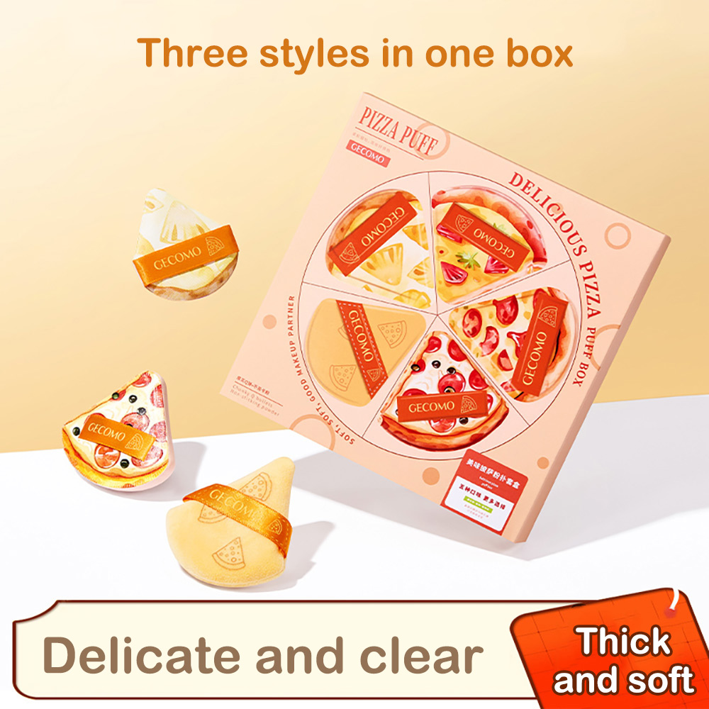 5PCS GECOMO Pizza Shaped Powde - Beauty Dish Softbox ulasan dan harga