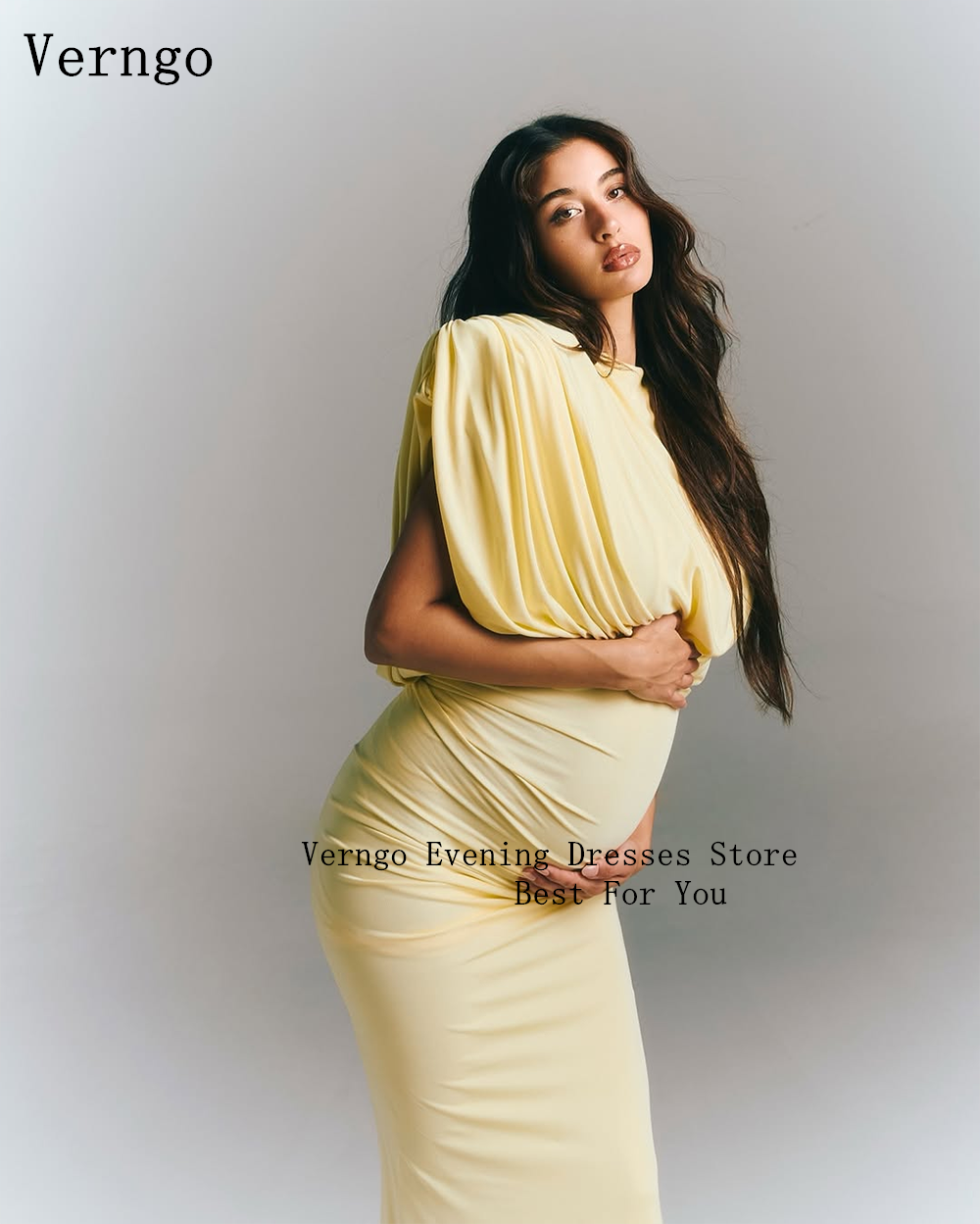 Verngo Light Yellow Crepe Mate - Photography Natural Lighting ulasan dan harga