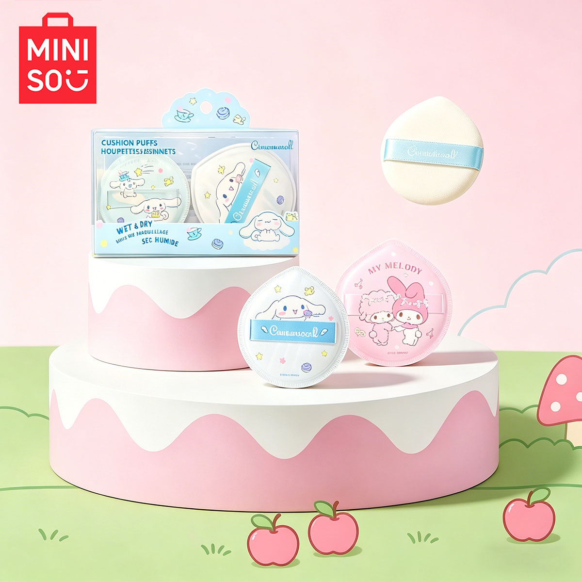 MINISO Super Large Cotton Cand - Beauty Dish Softbox ulasan dan harga