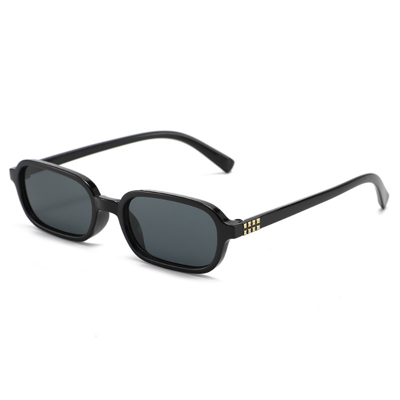 New Small Square Frame Sunglas - Photography Street ulasan dan harga