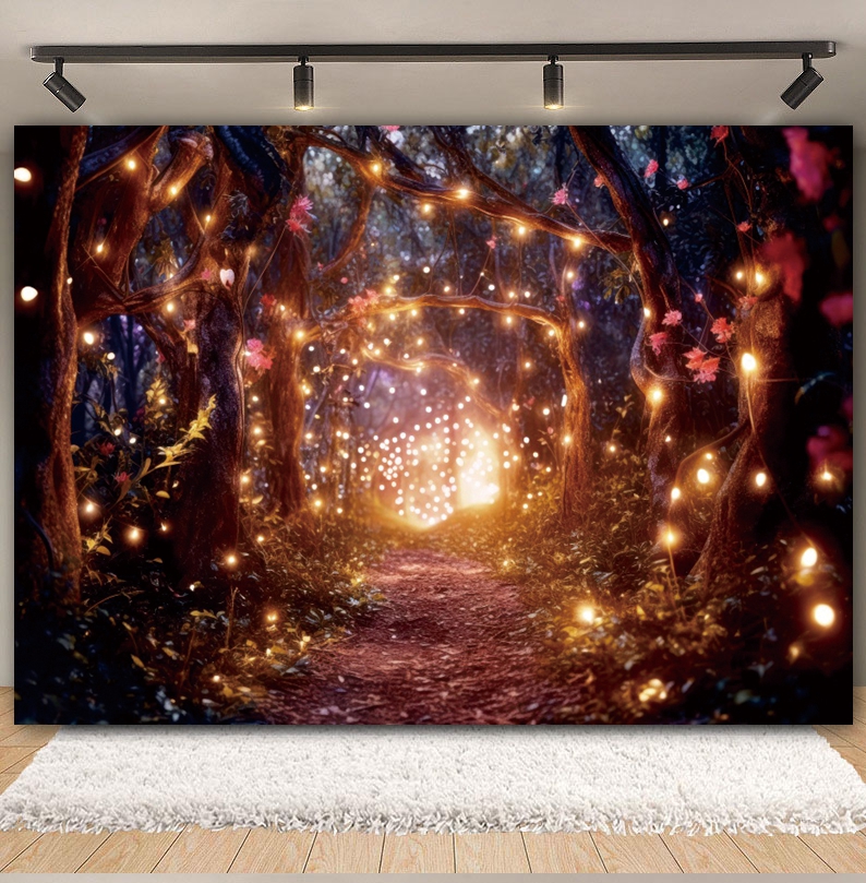 Fairy Tale Garden Backdrop for - Photography Natural Lighting ulasan dan harga