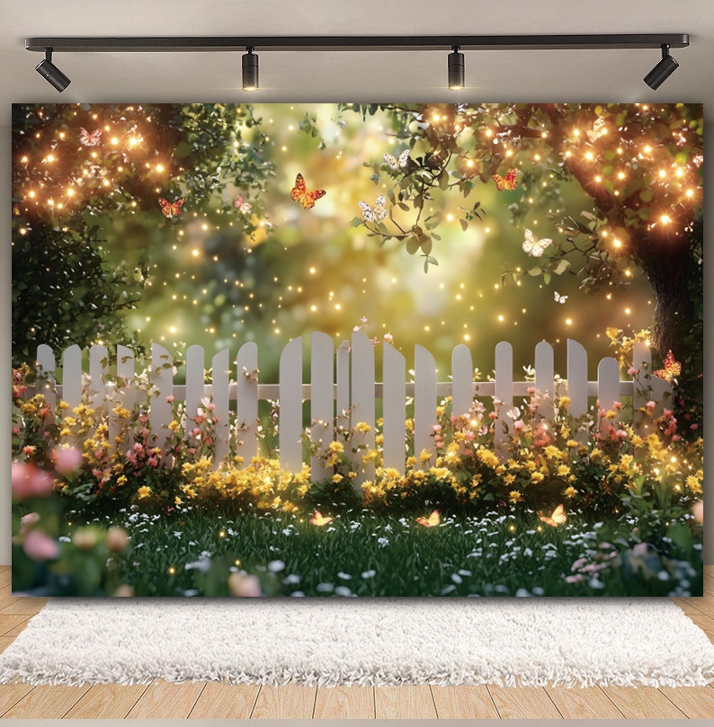 Fairy Tale Garden Backdrop for - Photography Natural Lighting ulasan dan harga
