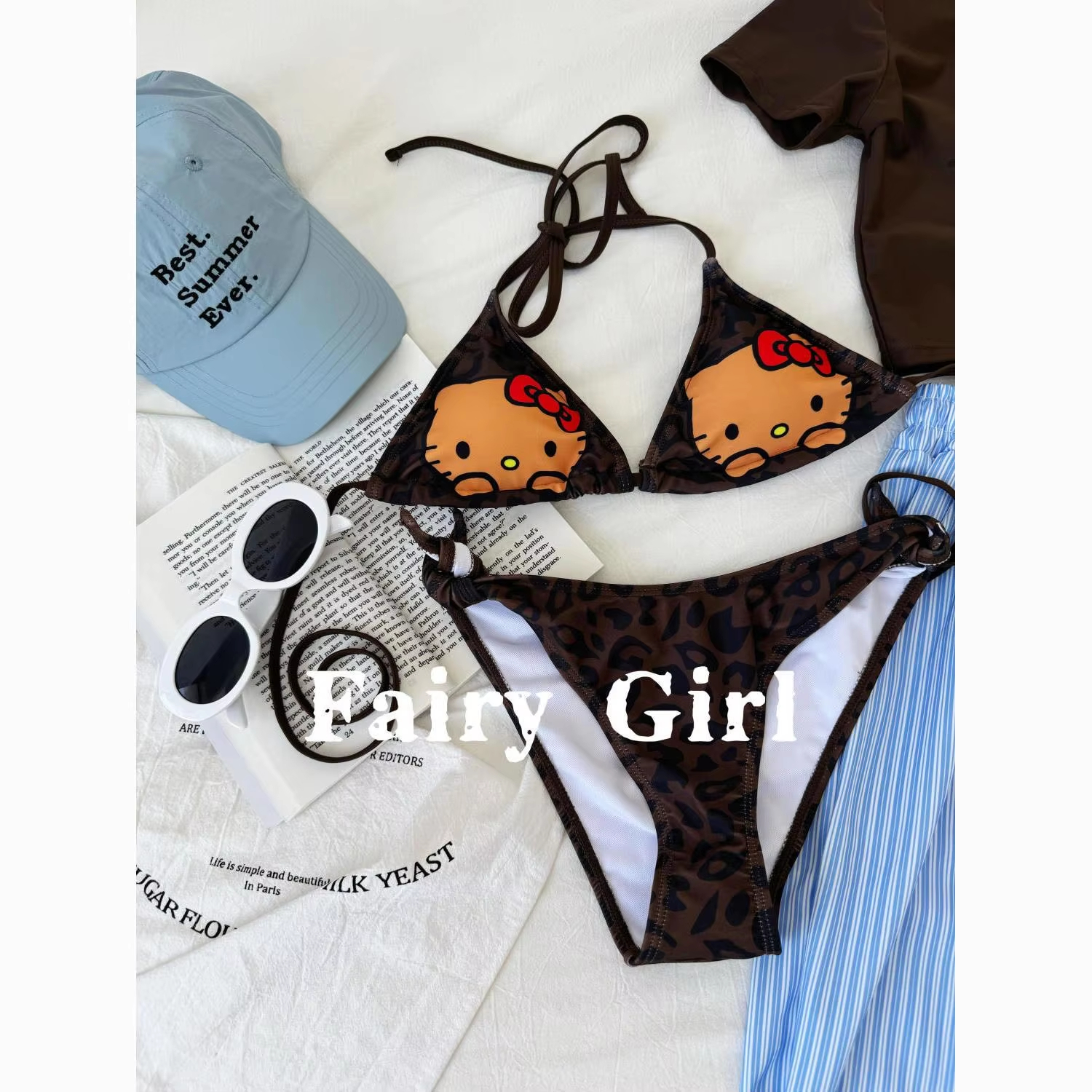 3Pcs Hello Kittys Bikini Set C - Photography News ulasan dan harga