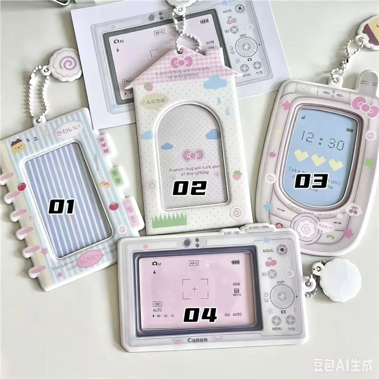 1PC Cartoon Kpop Photocard Hol - Photography Product ulasan dan harga