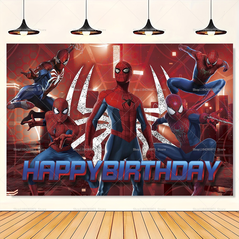 Spiderman Superhero Backdrop B - Photography Sport ulasan dan harga