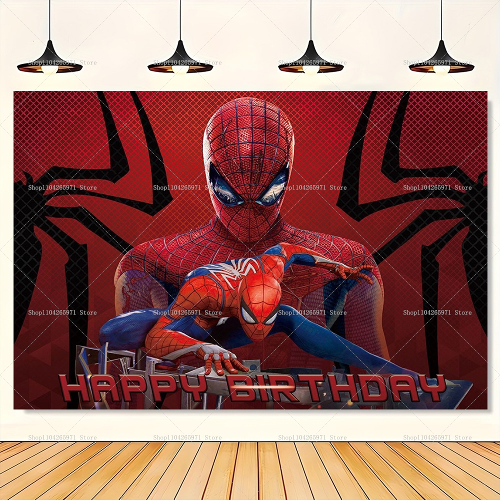 Spiderman Superhero Backdrop B - Photography Sport ulasan dan harga