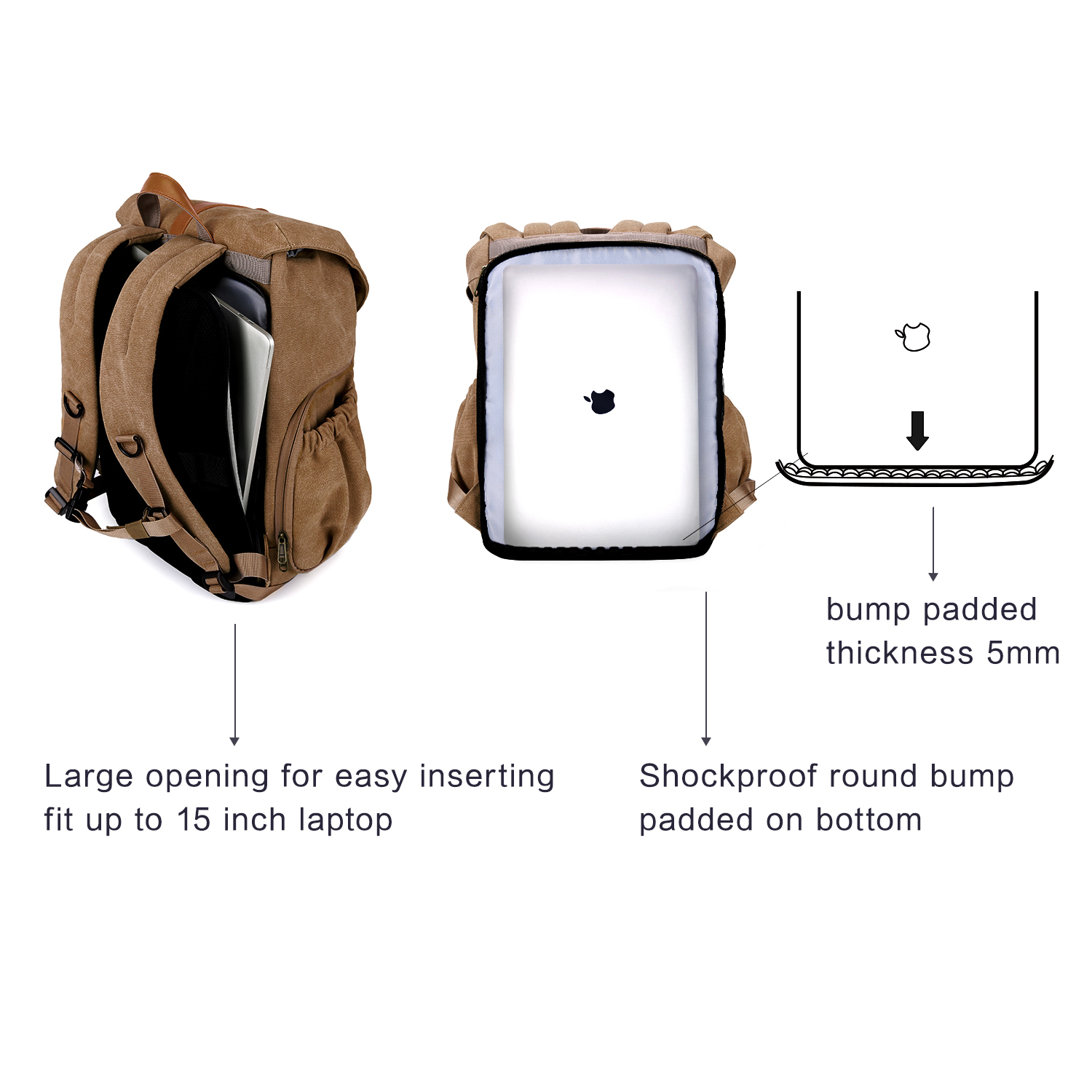 BAGSMART Camera Bag DSLR Photo - Camera Bag Waterproof ulasan dan harga