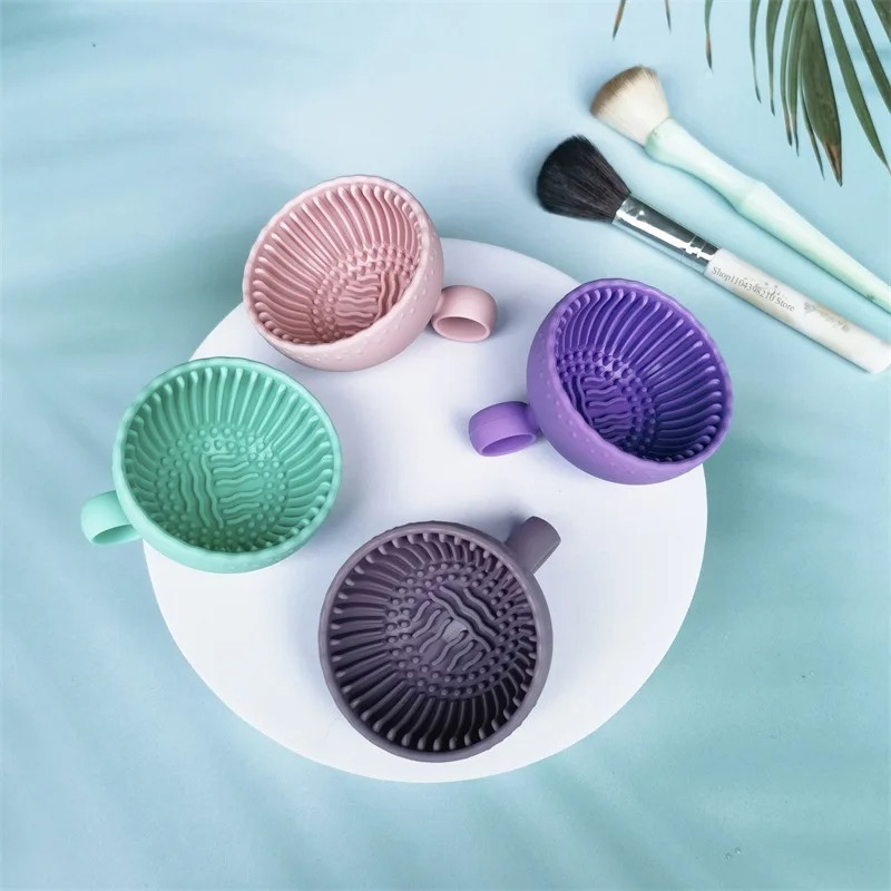 Soft Silicone Makeup Brush Cle - Beauty Dish Softbox ulasan dan harga