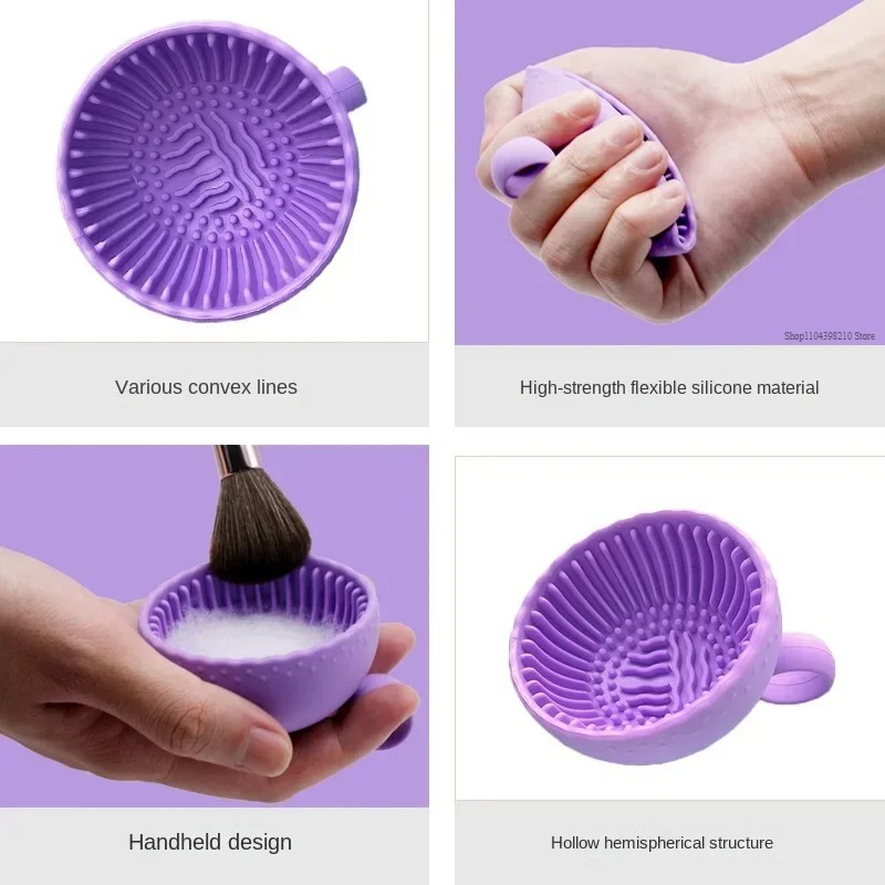Soft Silicone Makeup Brush Cle - Beauty Dish Softbox ulasan dan harga