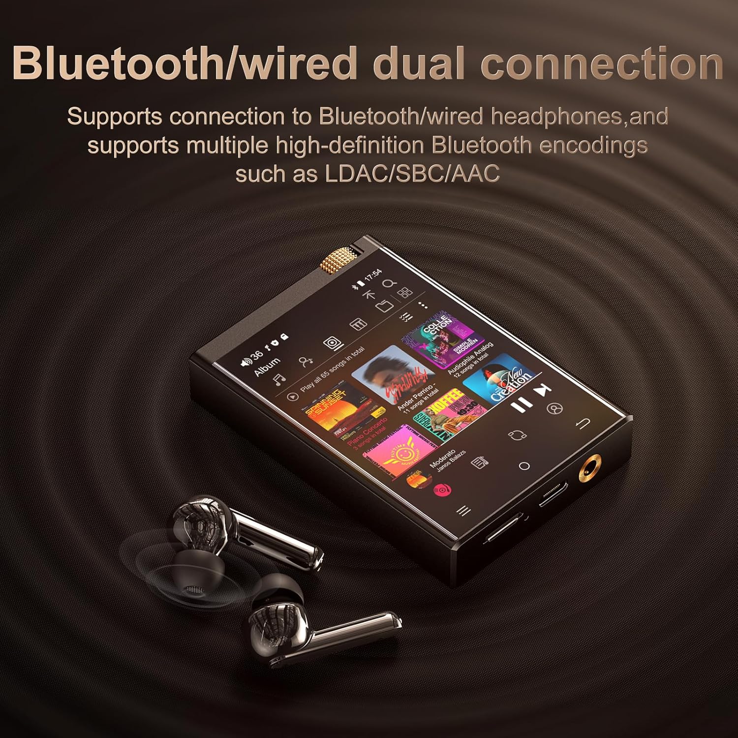 Hi-Fi MP3 Player with Bluetoot - Photography History ulasan dan harga