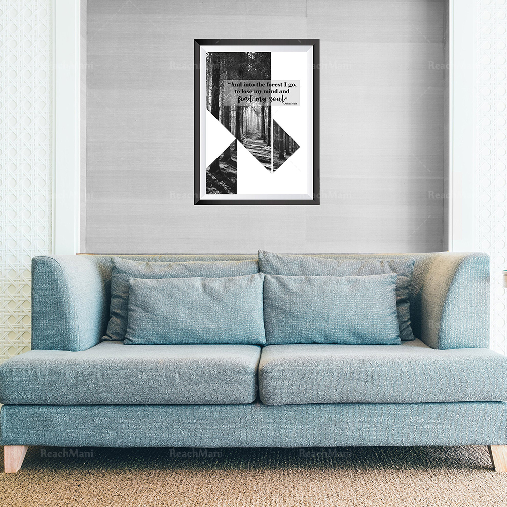 Black and white forest prints/ - Photography Quotes Inspirational ulasan dan harga