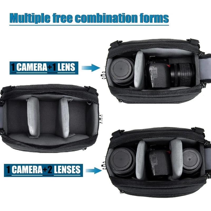 Waterproof One-Shoulder Sling  - Camera Bag Waterproof ulasan dan harga