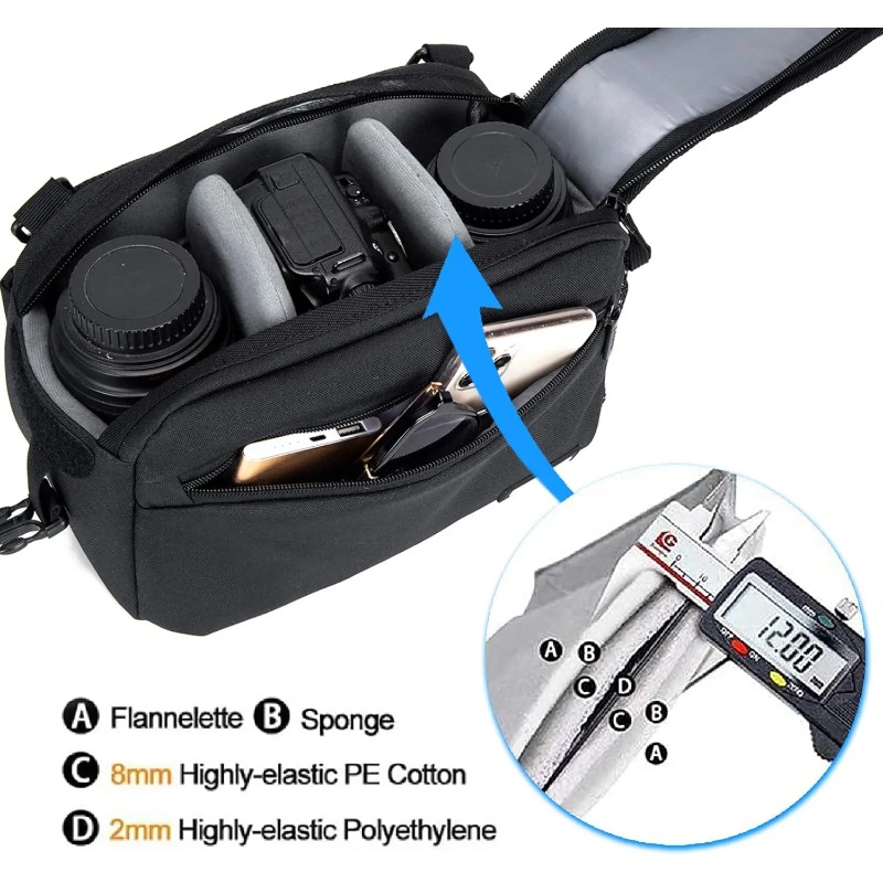 Waterproof One-Shoulder Sling  - Camera Bag Waterproof ulasan dan harga