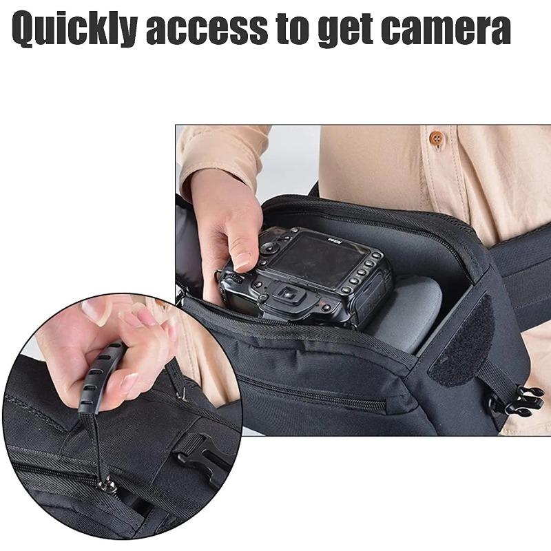 Waterproof One-Shoulder Sling  - Camera Bag Waterproof ulasan dan harga