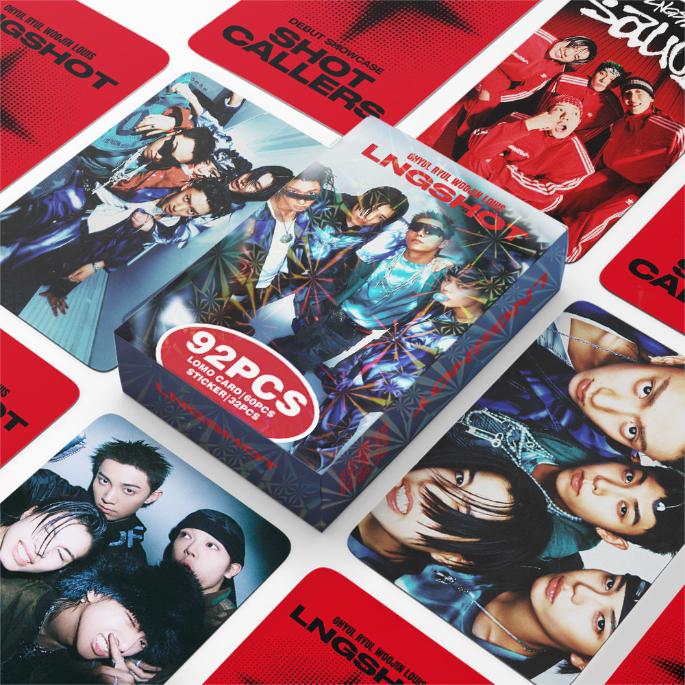 92Pcs/Set LNGSHOT Idol Boy New - Photography News ulasan dan harga