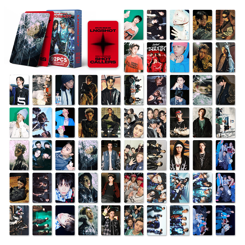 92Pcs/Set LNGSHOT Idol Boy New - Photography News ulasan dan harga